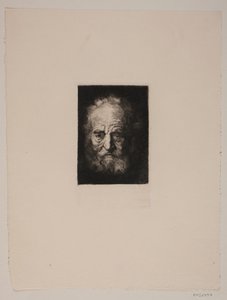 Tête de vieillard. Étude d