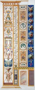 Panneau de la Loggia de Raphaël au Vatican, de 