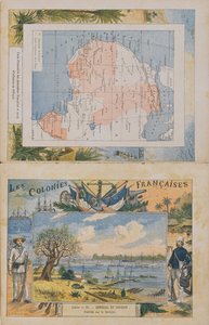 Carte des possessions françaises et des sphères d