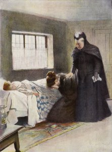 Caractère de la reine Victoria : Sympathie (lithographie en couleur) - G. Grenville Manton