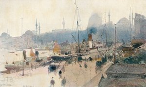 Le quai, Stamboul, 1902, 1906 - G Kossiakoff