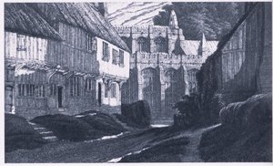 Un souvenir de Clavering Essex (lithographie en couleur) - G. L. Grigg
