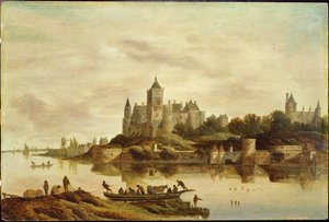 Vue de Het Valckhof, Nimègue - G. W. Berckhout