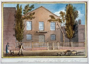 Chapelle méthodiste, Great Suffolk Street, Southwark, Londres, 1825 - G Yates