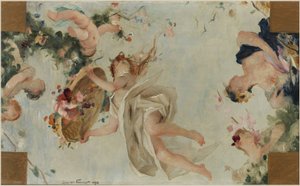 Esquisse pour la Salle des Fêtes à l
