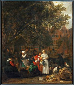 Marché aux légumes à Amsterdam, Pays-Bas ...