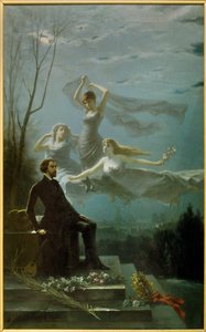 Romantisme : « Les Nuits de Musset » Le poète français Alfred de Musset (1810-1857) inspiré par les Muses pour l