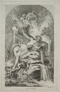Livre des fontaines : No. 5, c. 1736 - Gabriel Huquier