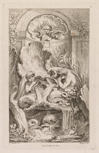 Livre des fontaines : No. 6 - Gabriel Huquier