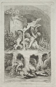 Livre des fontaines : n° 7 - Gabriel Huquier