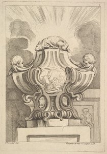 Conception pour une urne, 1725-72 - Gabriel Huquier