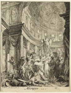 Mérope - Gabriel Jacques de Saint Aubin
