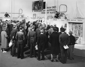 Démonstrations de produits, Exposition universelle de New York, 1939 - Gabriel Moulin