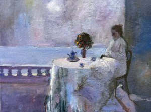 Femme près de la mer - Gabriel Palma