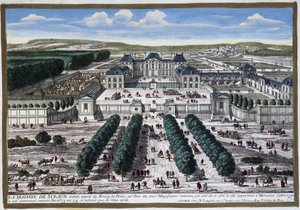 Château de Sceaux (jardins de Le Nôtre), par Perelle - Gabriel Perelle