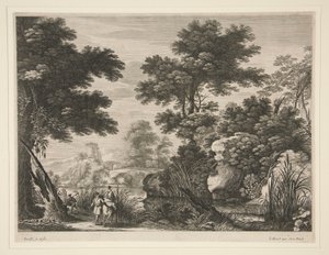 Paysage avec la fuite en Égypte