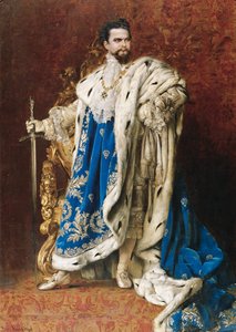 Ludwig II en tant que Grand Maître de l
