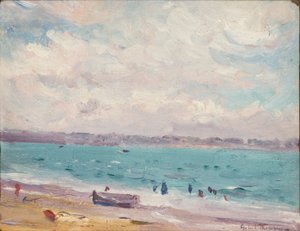 La plage à Saint-Malo, 1881-1935 - Gabriel Thompson