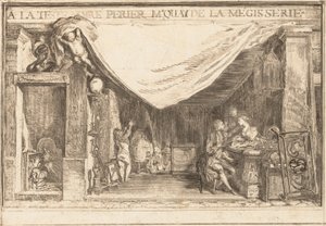 La boutique de M. Périer, marchand de ferronnerie, 1767 - Gabriel de Saint Aubin
