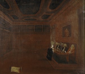 Le Conseil des Quarante (détail) - Gabriele Bella