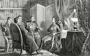Le prince Charles Albert de Carignan (1798-1849) promet son soutien aux conspirateurs libéraux, 6 mars