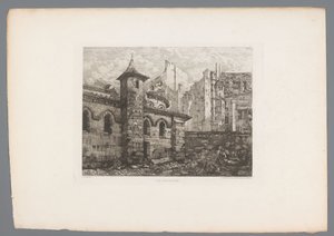 Vue de Saint-Julien-le-Pauvre