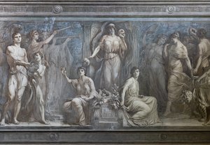 Allégorie de la Comédie (détail)