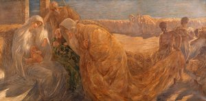 Adoration des Mages - Gaetano Previati