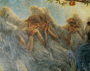 Anges (détail) - Gaetano Previati
