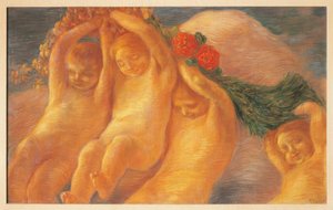 Putti avec une couronne, 1906-1908