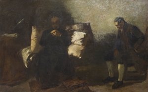 Les dernières heures de Carlo Alberto, Oporto - Gaetano Previati