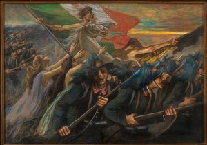 Trente et Trieste, La Charge des Bersaglieri