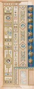 Pilastre Loggia III (Ornement avec divers animaux sauvages)