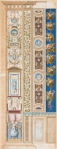 Pilastre Loggia IV (Ornement, où siège le Génie de la Gloire)