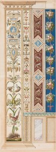 Pilastre Loggia XI (Ornement avec porc-épic) - Gaetano Savorelli