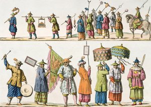 Principaux assistants de la procession de l