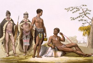 Vol II Gonqui Hottentots du Cap, vers 1820-39 - Gallo Gallina