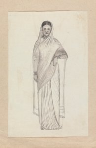 Femme indienne - Gangaram Chintaman Tambat