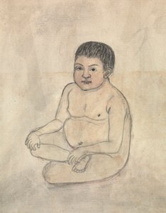 Enfant nu - Gangaram Chintaman Tambat