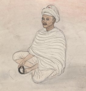 Homme priant - Gangaram Chintaman Tambat