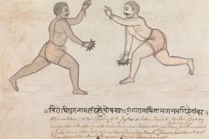 Deux jeyties se battant