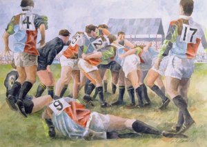 Match de rugby : Harlequins contre Wasps, 1992