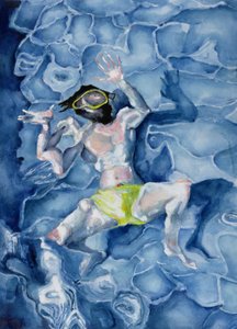 Le nageur, 1989