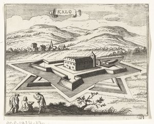 Vue de Nagykálló - Gaspar Bouttats
