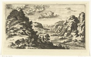Vue du mont Thabor et la transfiguration du Christ