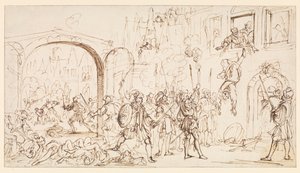 Massacre de la Saint-Barthélemy, c.1686 - Gaspar Bouttats