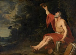 Élie nourri par le corbeau - Gaspar De Crayer