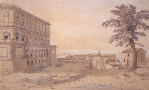 Le Palazzo Farnese à Caprarola - Gaspar van Wittel