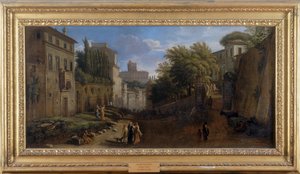 Via Capo le Case - Gaspar van Wittel