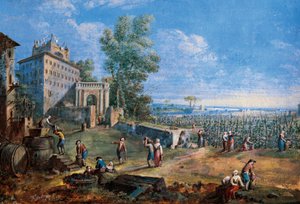 La Récolte - Gaspar van Wittel